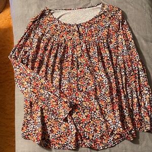 Floral Women's Top - Multicolor